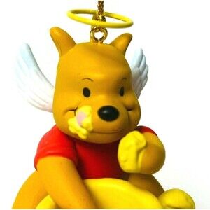 Vintage Grolier Disney Ornament 4904 DCO Winnie the Pooh Angel w/ Box 3 inches
